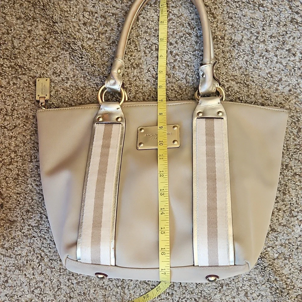 Vintage Michael Kors Beige Tote Bag